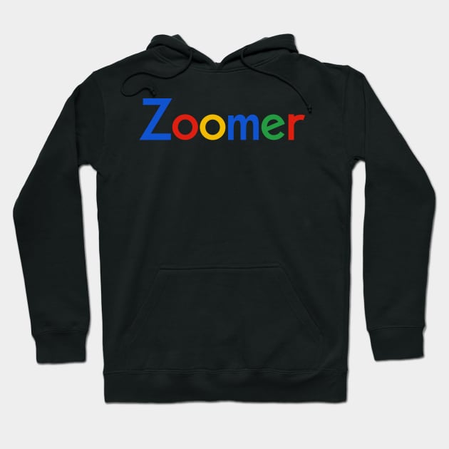 Cool Proud Zoomer Gen Z Slogan Hoodie by BoggsNicolas